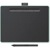Wacom Intuos Medium Bluetooth Graphics Drawing Tablet Portable For Teachers, Students & Creators 4 Customizable Expresskeys For Chromebook Mac Os Android & Windows Black - CompuMe